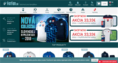 Desktop Screenshot of forfanshop.com