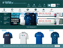 Tablet Screenshot of forfanshop.com